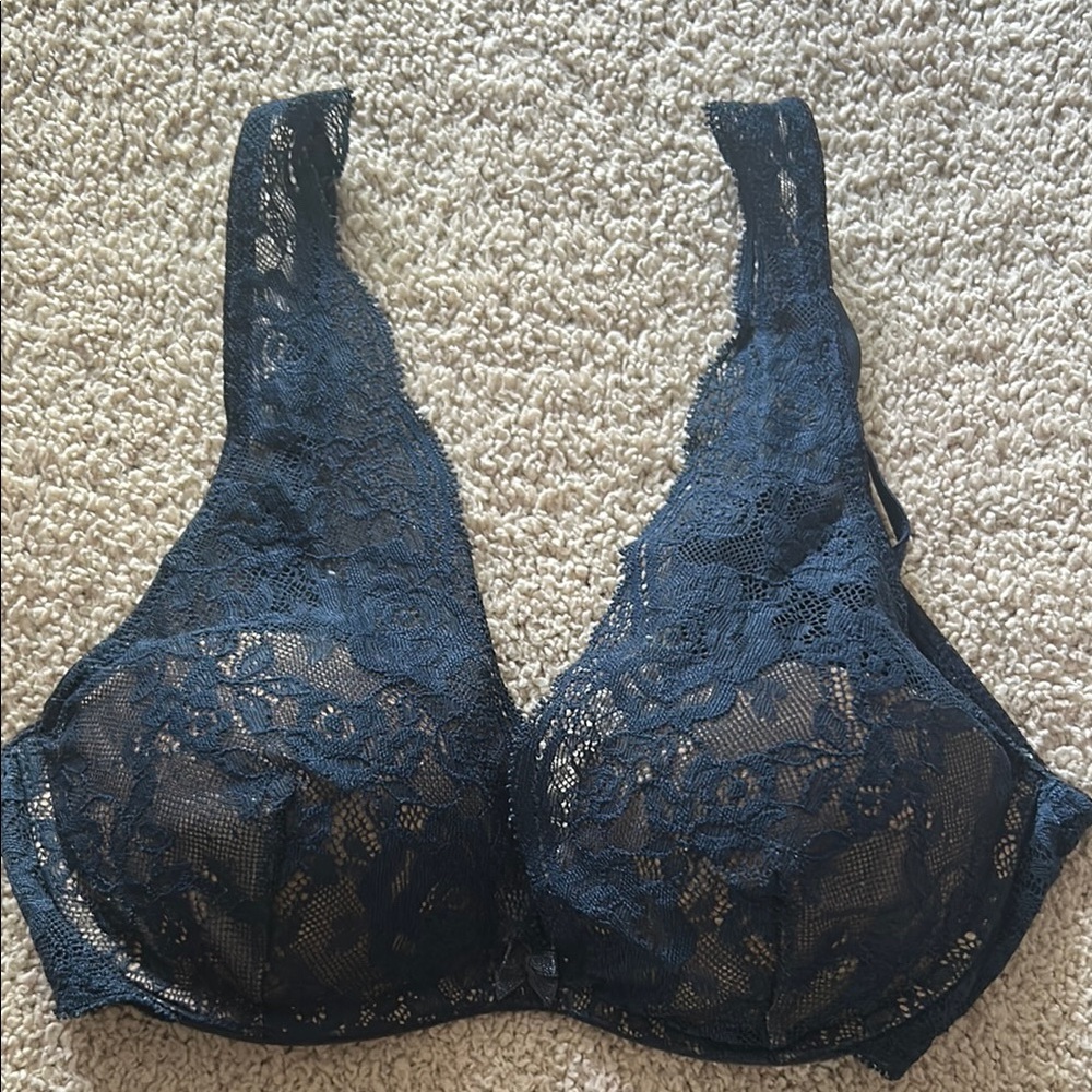 Intimissimi Blue Lace Underwire Bra push-up